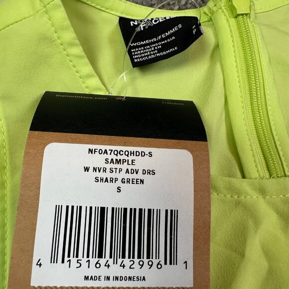 The North Face NWT Never Stop Wearing Adventure Dress Skort Neon Green Small - Picture 2 of 6